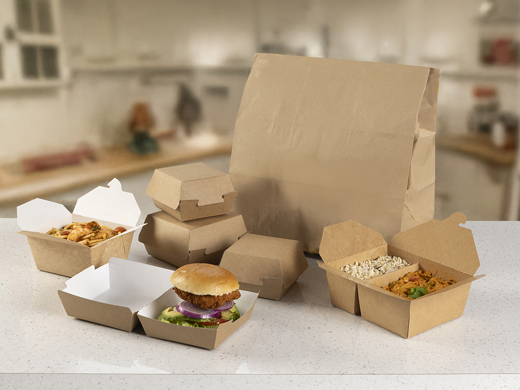 Takeaway food packaging
